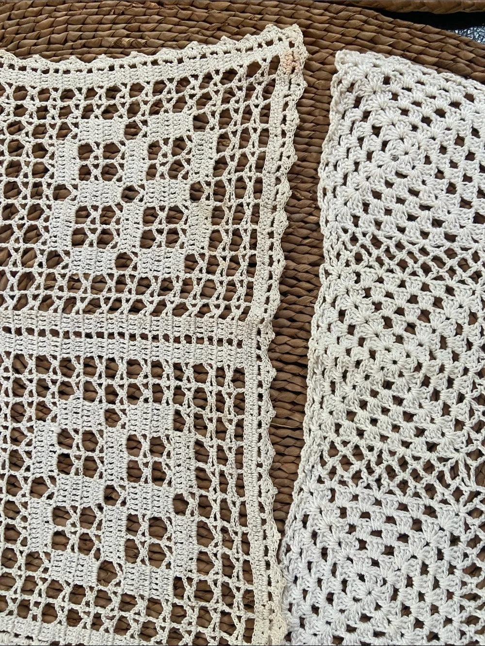 Handcrafted Cream Crochet Doily